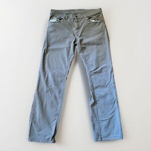 Mott & Bow Jeans Mens 36x34 Beige Straight Leg Classic Cotton Pants Casual